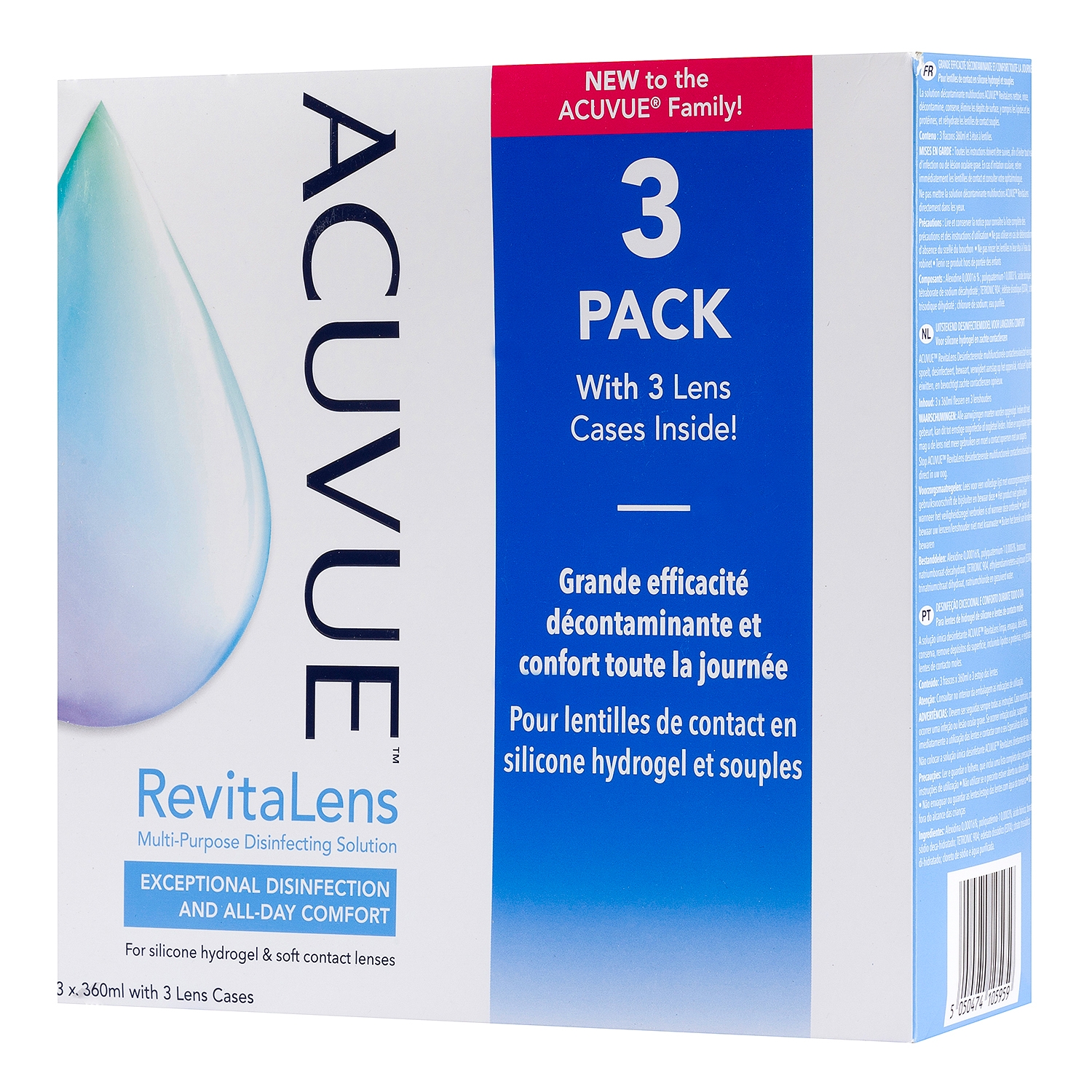 Acuvue (Complete) Revitalens 3x360ml